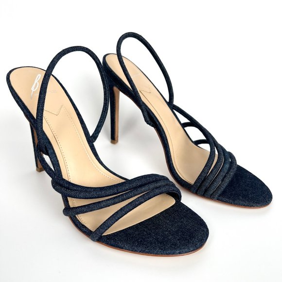 Stunning Anthropologie Brian Atwood Fifi High Heels Stiletto Sandals 90's Y2K 10 - Picture 2 of 8